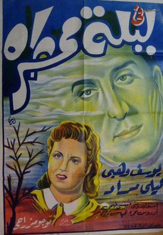 في ليلة ممطرة